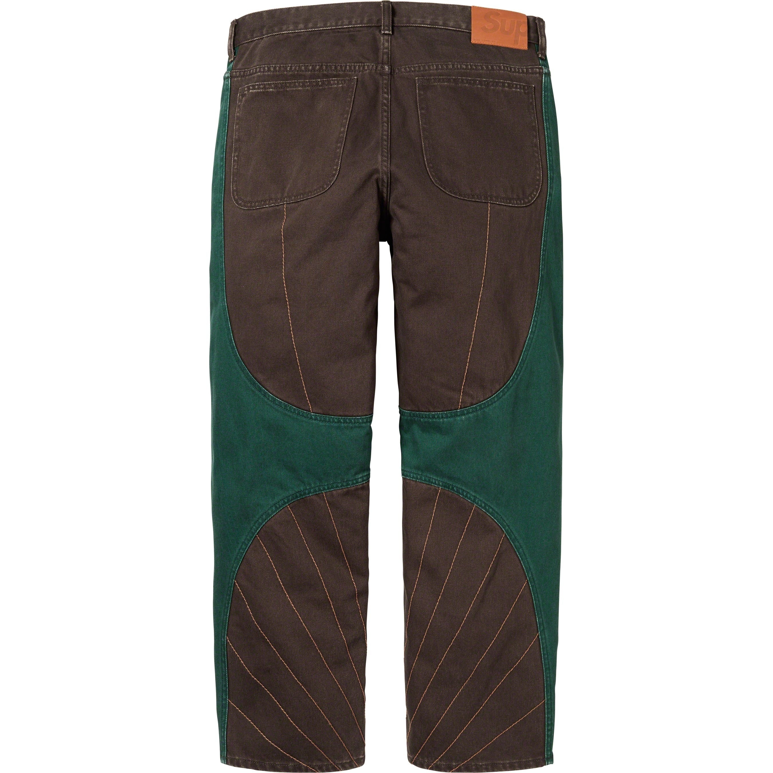 Radial Embroidered Loose Fit Jean view 13
